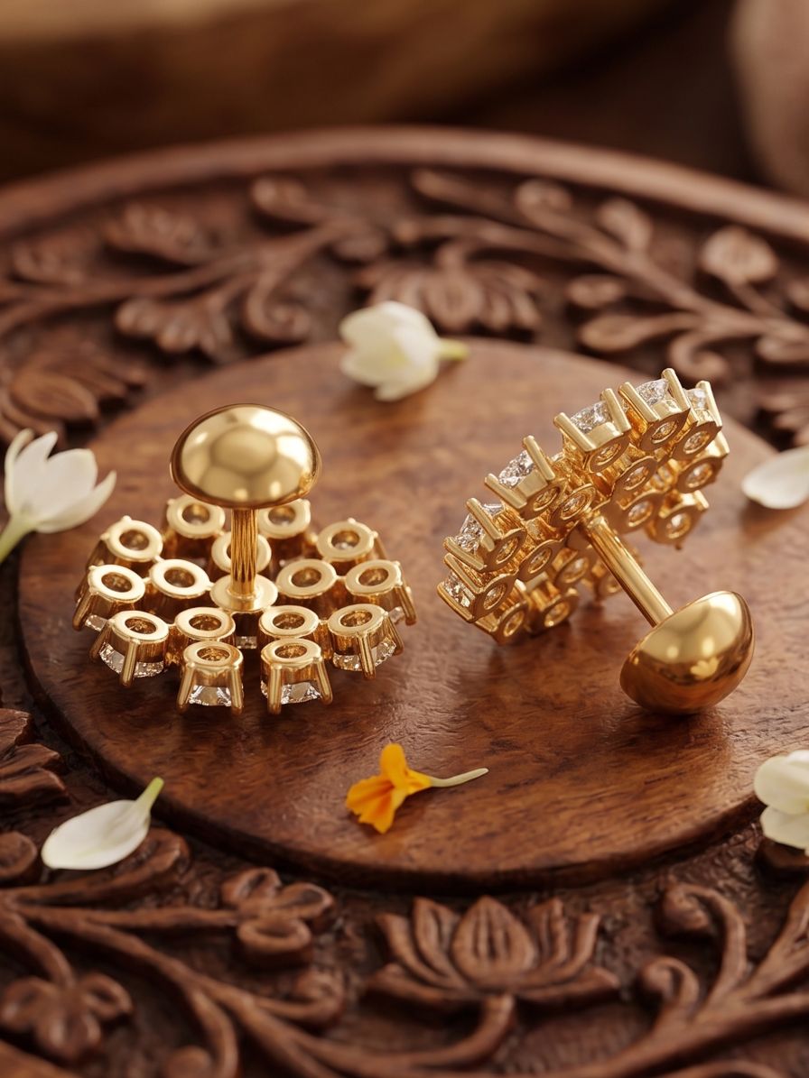 Panchaloham Ear studs