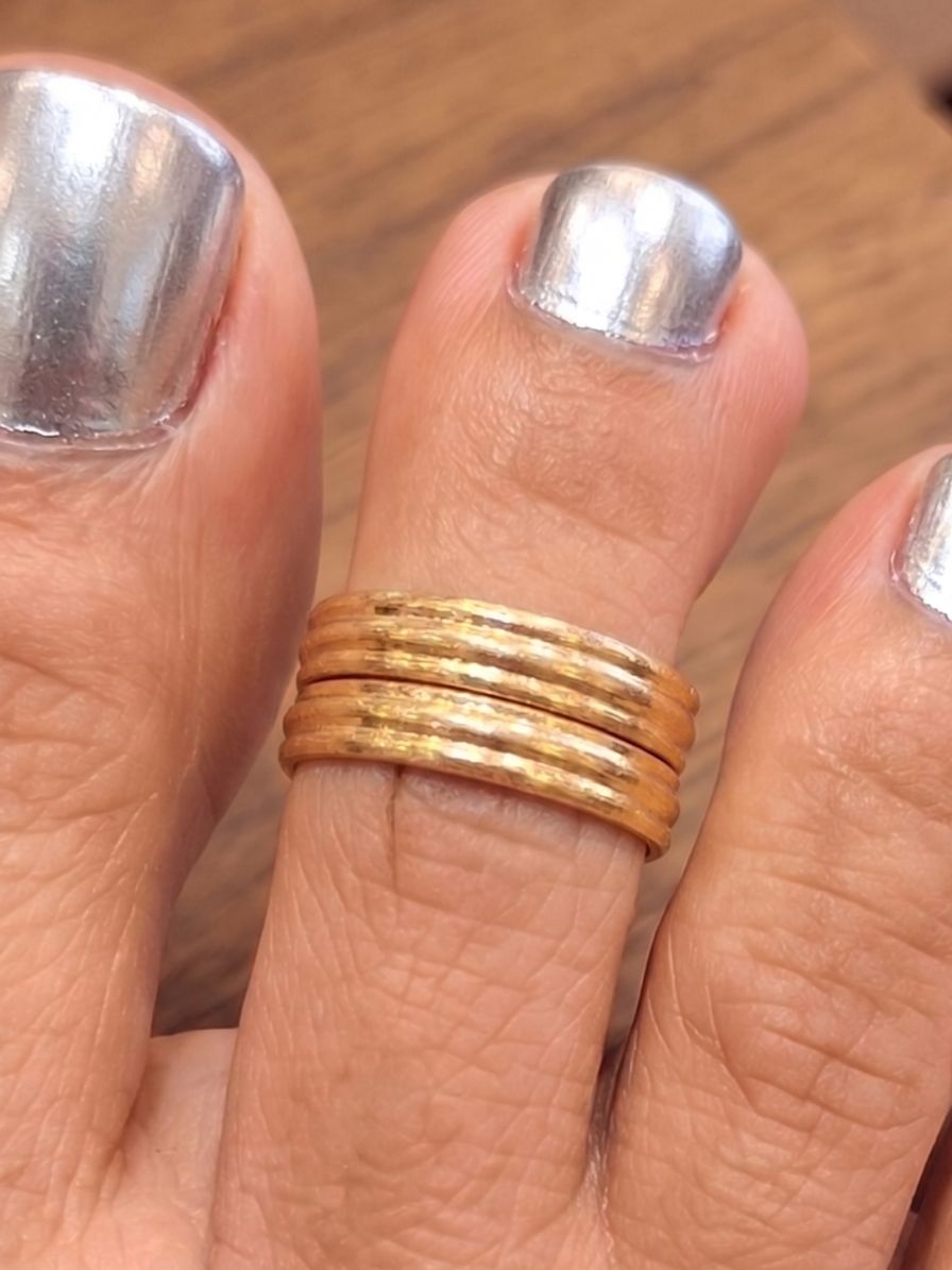 Panchaloham Toe rings