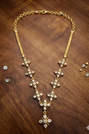 Vintage style panchaloham Necklace