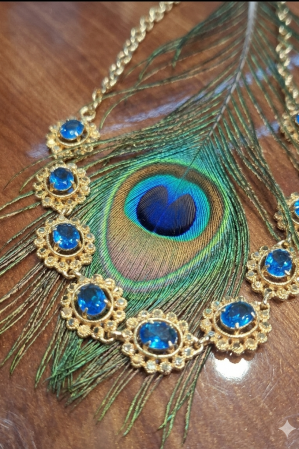 Alternative view of Vintage style panchaloham Necklace