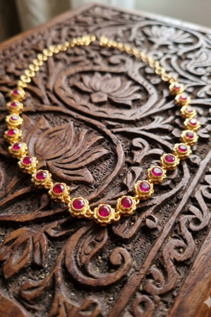 Vintage style panchaloham Necklace