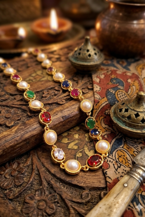 Vintage style panchaloham Necklace