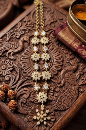 Alternative view of Vintage style panchaloham Necklace